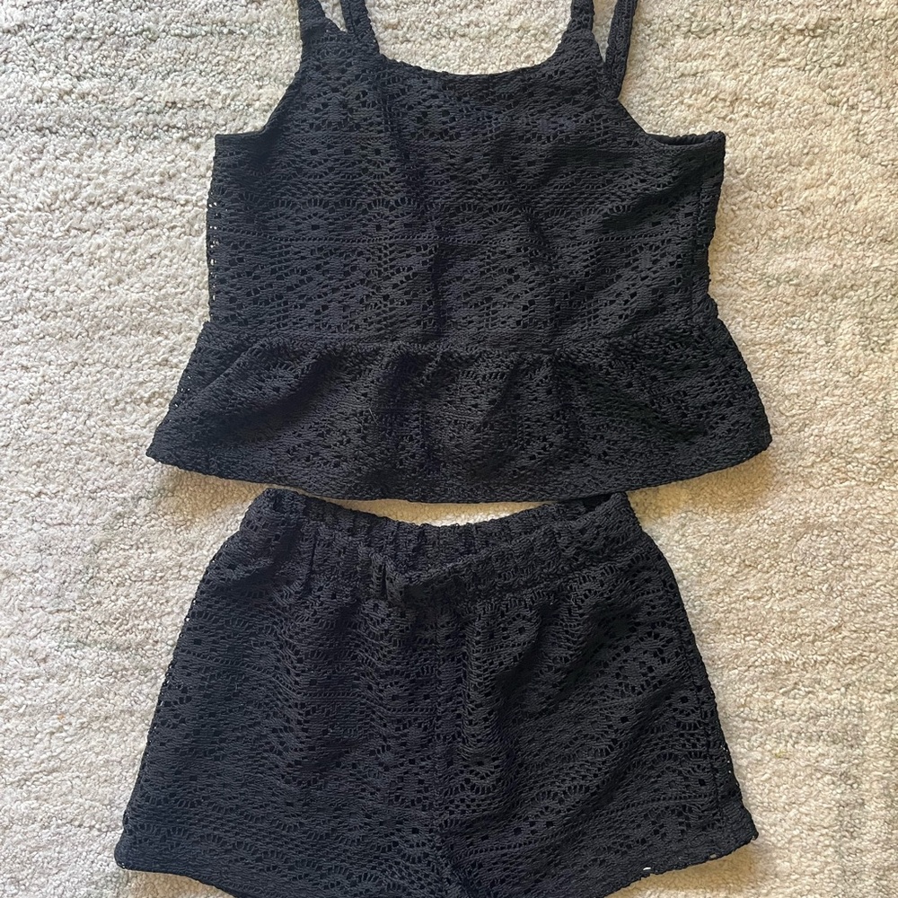 H&M Girls Tank Top/Shorts Set